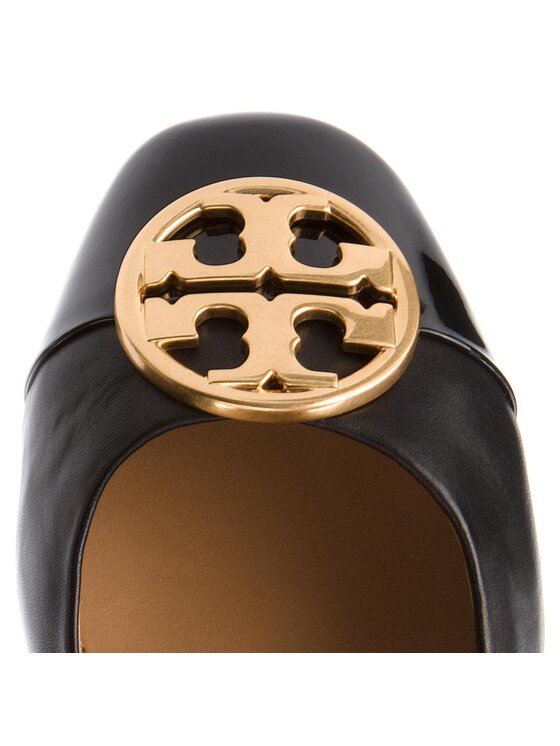 Tory Burch Балетки Tory Burch Chelsea Cap-Toe Ballet 46882 Чорний
