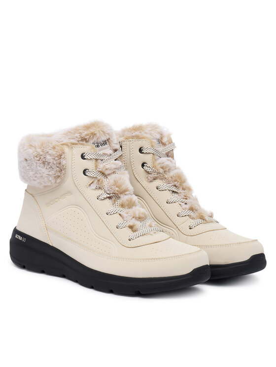 Skechers Черевики Skechers Glacial Ultra 144199/NTBK Бежевий