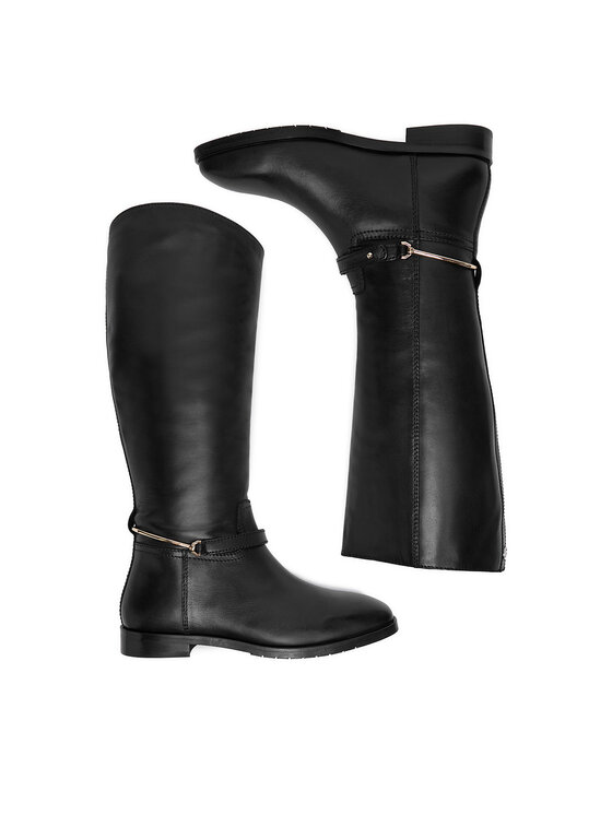 U.S. Polo Assn. Botas altas U.S. Polo Assn. EO-ENNIS001W/GL1 Negro