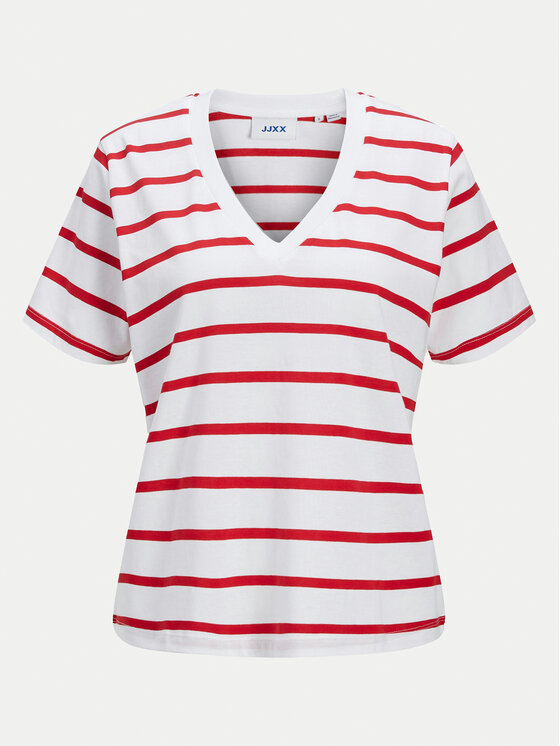 JJXX JJXX Футболка Annie 12257577 Білий Regular Fit