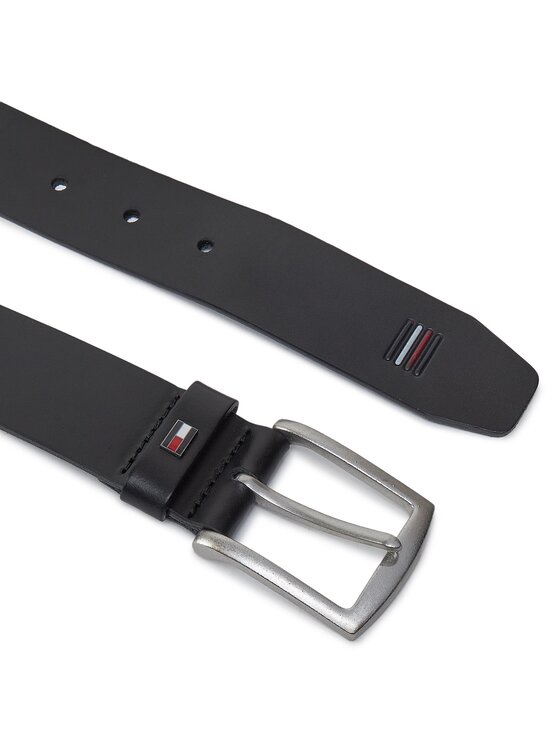 Tommy Hilfiger Curea pentru Bărbați Tommy Hilfiger Denton 3.5 Ext AM0AM12054 Negru