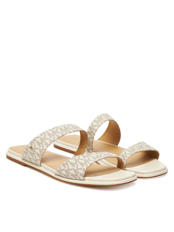 MICHAEL Michael Kors Шльопанці MICHAEL Michael Kors Jaida 40S5JDFS1B Écru