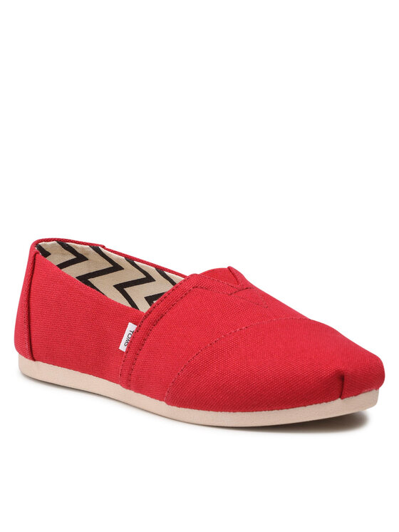 Toms Teniszcipő Toms Alpargata 10017743 Piros
