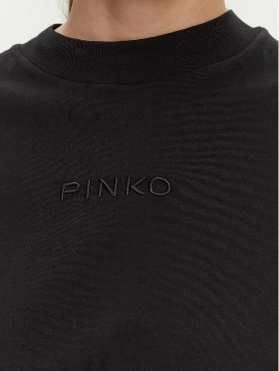 PINKO PINKO Camiseta Niamey 104604 A2F8 Negro Regular Fit