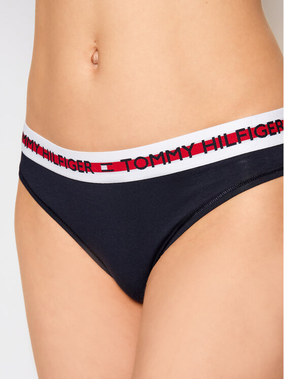 Tommy Hilfiger Tommy Hilfiger Σλιπ κλασικά UW0UW02455 Σκούρο μπλε