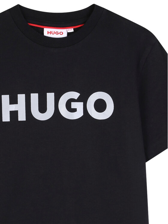 HUGO HUGO Camiseta G01016 D Negro Regular Fit