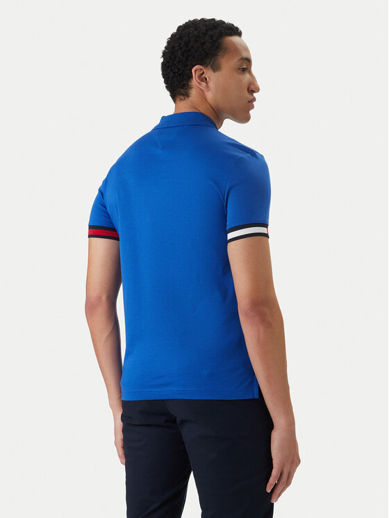 Tommy Hilfiger Tommy Hilfiger Polo MW0MW42743 Azul Slim Fit