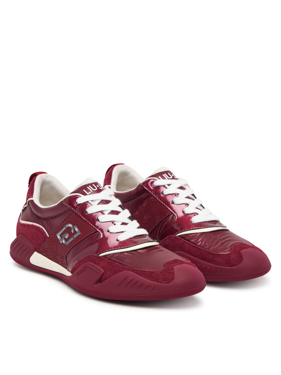 Liu Jo Sneakersy Liu Jo Blossom 02 BF6043 PX090 Bordowy