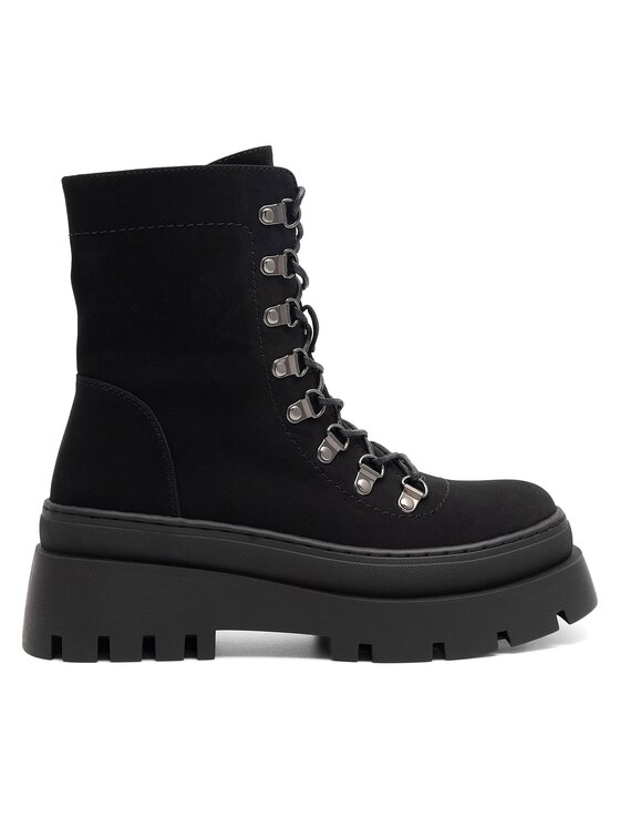 DeeZee Μποτίνια DeeZee ERNA WS6151-05 Μαύρο