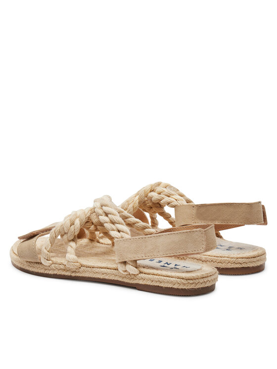 Manebi Еспадрильї Manebi Sandals V 0.4 Y0 Бежевий