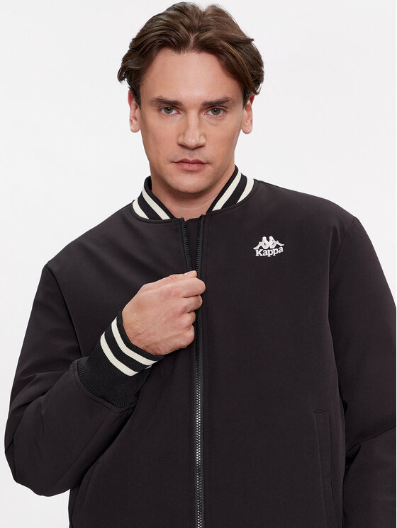 Kappa Kappa Cazadora bomber Authentic Gomin 331H2MW Negro Comfort Fit