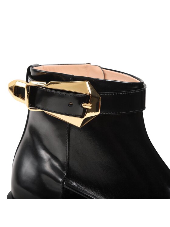 Alberta Ferretti Боти Alberta Ferretti 22251A6104 8005 Черен