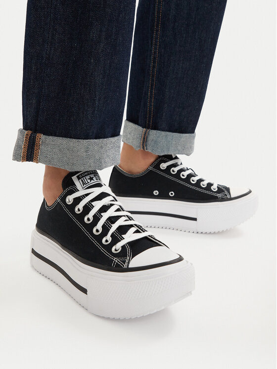 Converse Кеди Converse Chuck Taylor All Star Lift Double Stack Platform A15490C Чорний