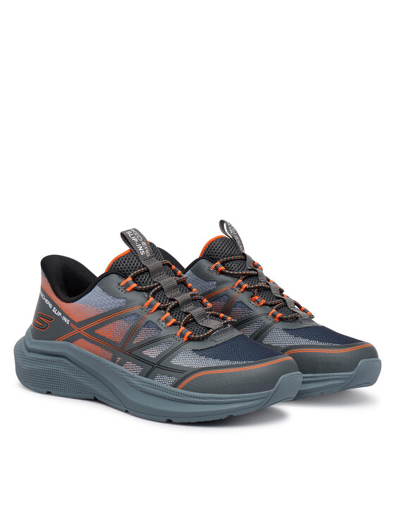 Skechers Sneakers Skechers Microspec Velocity - Grid-Shift 404220L/CCOR Gri