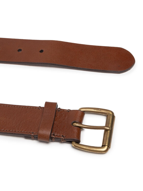 Polo Ralph Lauren Чоловічий ремінь Polo Ralph Lauren Rgd Chrm Bt 405826042002 Коричневий