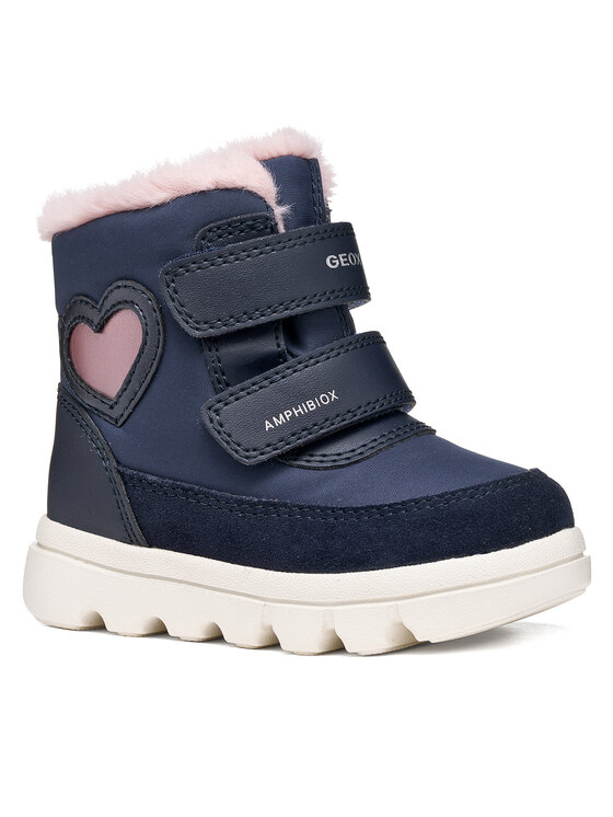 Geox Cizme de zăpadă Geox B Willaboom Girl B Abx B665AA 0FU22 CF4A8 S Bleumarin