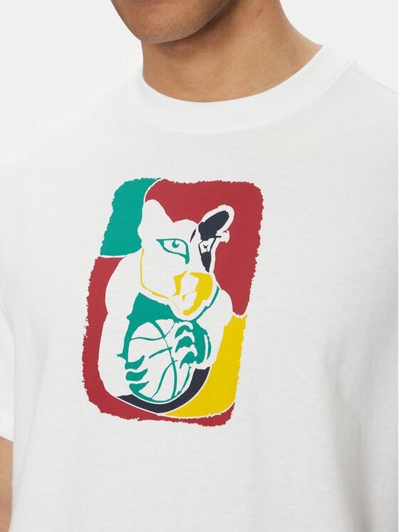 Puma Puma Футболка Dylan Exhibit 630673 Білий Regular Fit