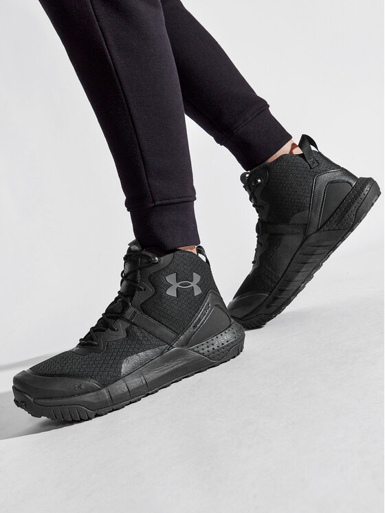 Under Armour Трекінгові черевики Under Armour Ua Micro G Valsetz Mid 3023741-001 Чорний