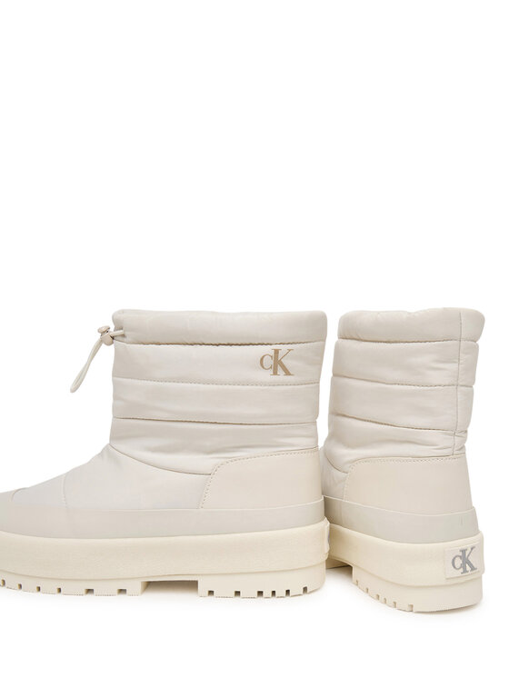 Calvin Klein Апрески Calvin Klein Vulc Flatform Snowboot Nyl HW0HW03245 Кремав