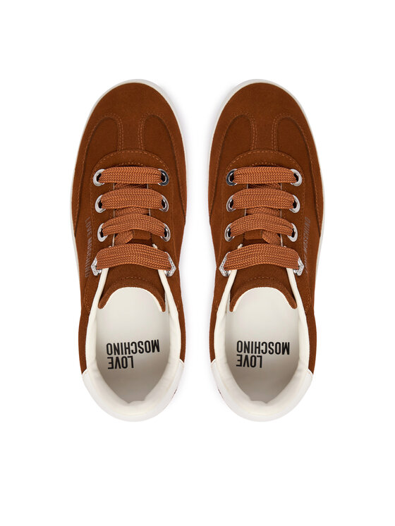 LOVE MOSCHINO Снікерcи LOVE MOSCHINO JA15142G1OIG0200 Коричневий