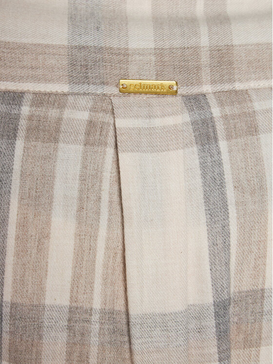 Selmark Selmark Nočna srajca Nordic P7063 Écru Regular Fit