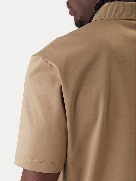BOSS BOSS Polo marškinėliai C-Parris 01 50555829 Smėlio Regular Fit