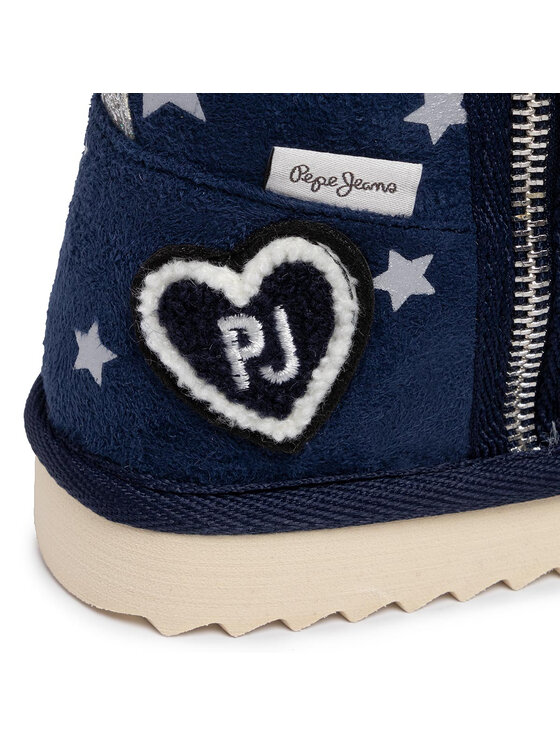 Pepe Jeans Snehule Pepe Jeans Angel Print PGS50155 Tmavomodrá