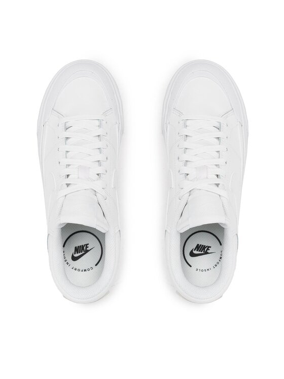 Nike Снікерcи Nike Court Legacy Lift DM7590 101 Білий