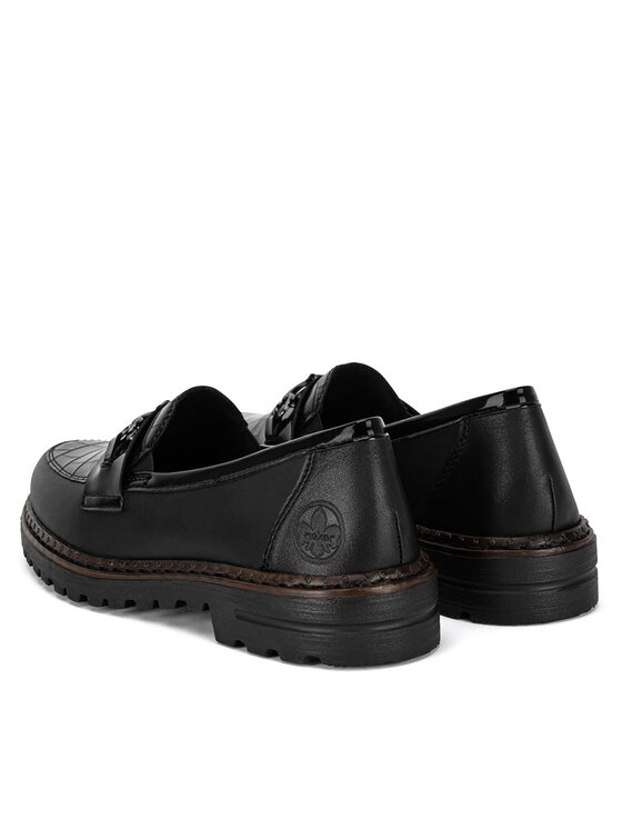 Rieker Chunky loafers Rieker 54862-01 Nero