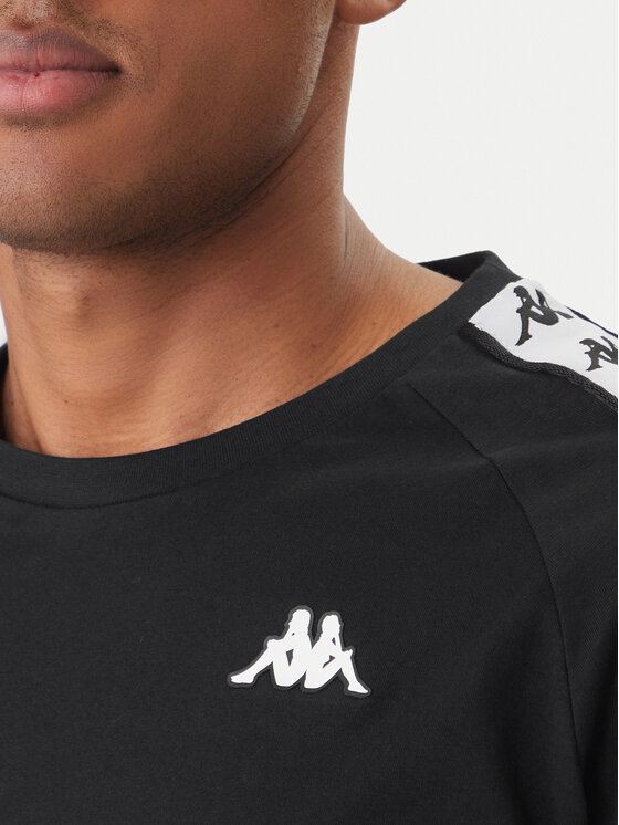 Kappa Kappa Camiseta 303UV10 Negro Slim Fit