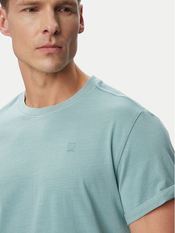G-Star Raw G-Star Raw Camiseta Lash D16396-2653 Turquesa Regular Fit