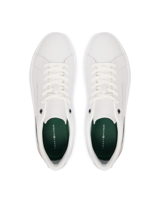 Tommy Hilfiger Sneakers Tommy Hilfiger Th Court FM0FM05879 Alb