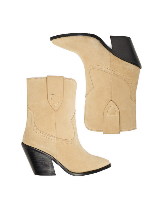 Badura Kovbojské topánky Badura EO-BRAYLE-121881 Béžová