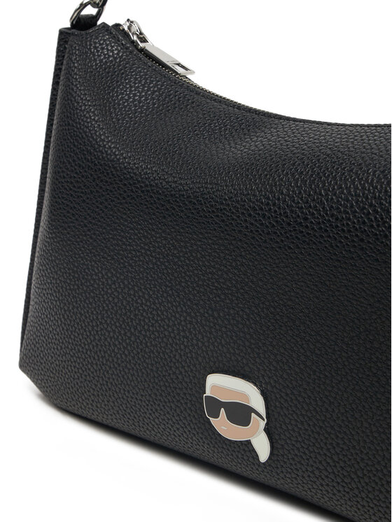 KARL LAGERFELD Ročna torba KARL LAGERFELD A1W30493 Črna