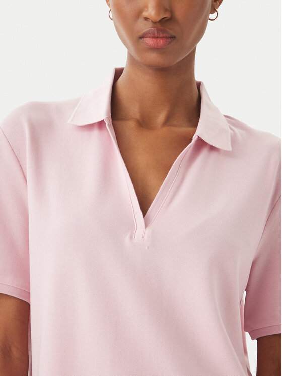 Tommy Hilfiger Tommy Hilfiger Polo WW0WW48720 Rosa claro Relaxed Fit