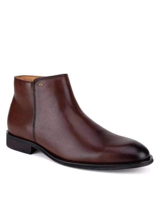 GINO ROSSI Īsie zābaki Gino Rossi FABIO-04 124 AM Brūns