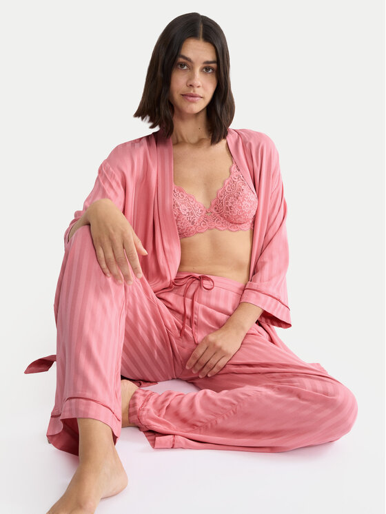 Triumph Triumph Халат Amourette Jacquard 10227267 Рожевий Relaxed Fit