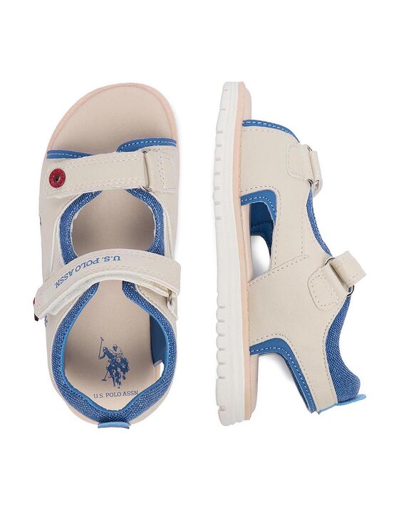 U.S. Polo Assn. Босоніжки U.S. Polo Assn. EO-GARDA003K/6Y1 Світло-сірий