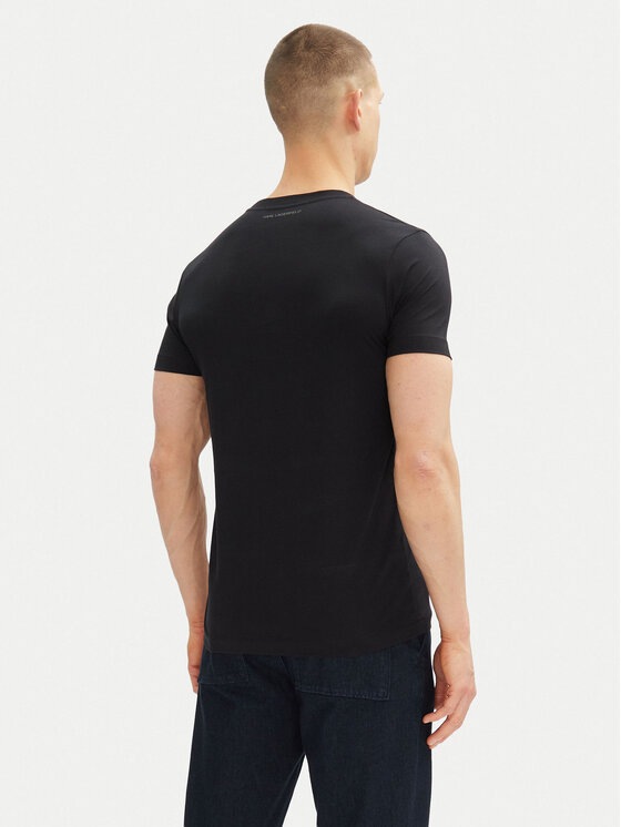 KARL LAGERFELD KARL LAGERFELD Camiseta 755065 552241 Azul marino Regular Fit