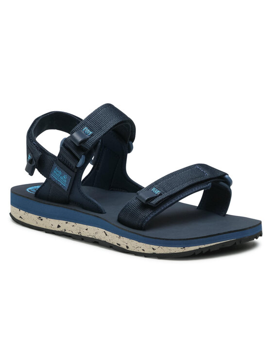 Jack Wolfskin Sandały Jack Wolfskin Outfresh Deluxe Sandal M 4039431 Granatowy
