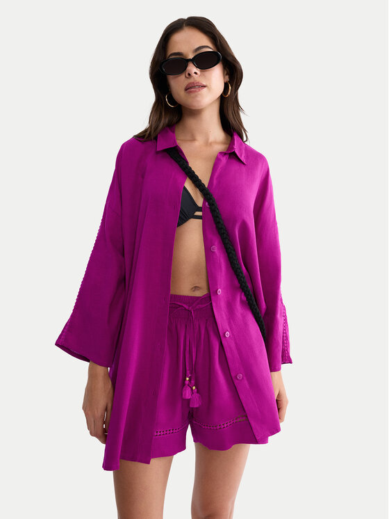 Triumph Triumph Піжамна сорочка Summer Wear 10227228 Рожевий Regular Fit