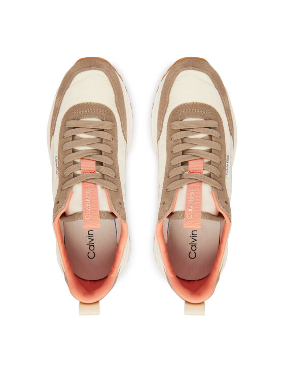 Calvin Klein Sneakers Calvin Klein Hike Runner Nylon Mix HW0HW03279 Maro