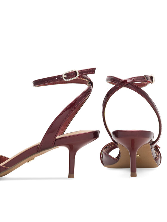 Nine West Sandali Nine West FEROZA BYCCC02 Bordo rdeča