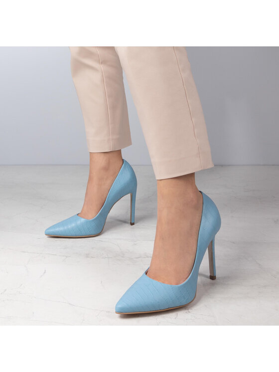 GINO ROSSI Обувки на ток Gino Rossi Miya DCK073-DD7-1180-5100-0 Син