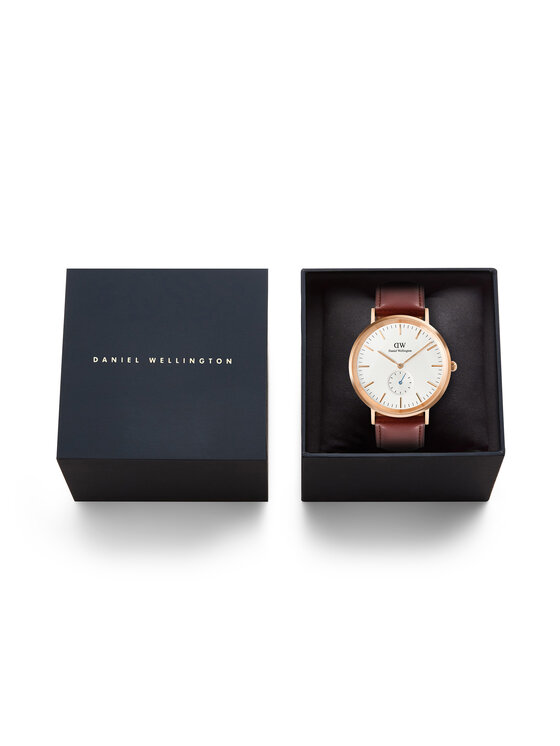 Daniel Wellington Годинник Daniel Wellington Classic St. Mawes Horloge DW00100871 Коричневий