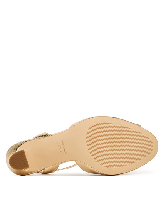 MICHAEL Michael Kors Босоніжки MICHAEL Michael Kors Rosie High 40S6RSHS1M Золотий