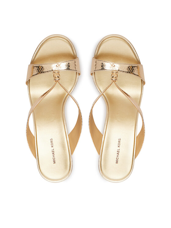 MICHAEL Michael Kors Шльопанці MICHAEL Michael Kors Cherie 40T6CHMS2M Золотий