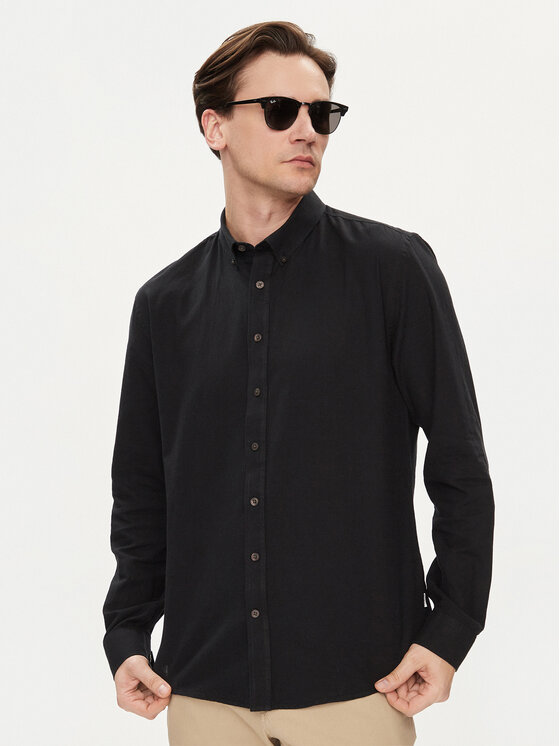 Ray-Ban Сонцезахисні окуляри Ray-Ban Clubmaster 0RB3016 1305B1 Чорний