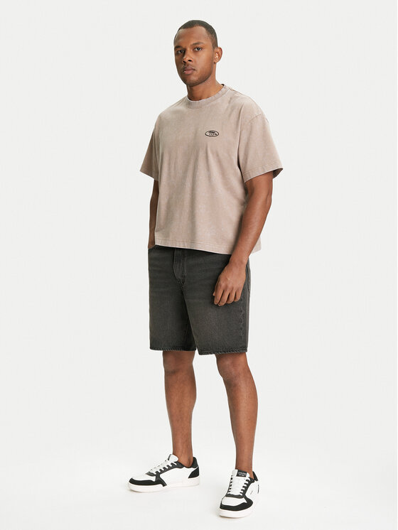 Jack & Jones Jack & Jones Футболка Retreat 12277886 Бежевий Oversize