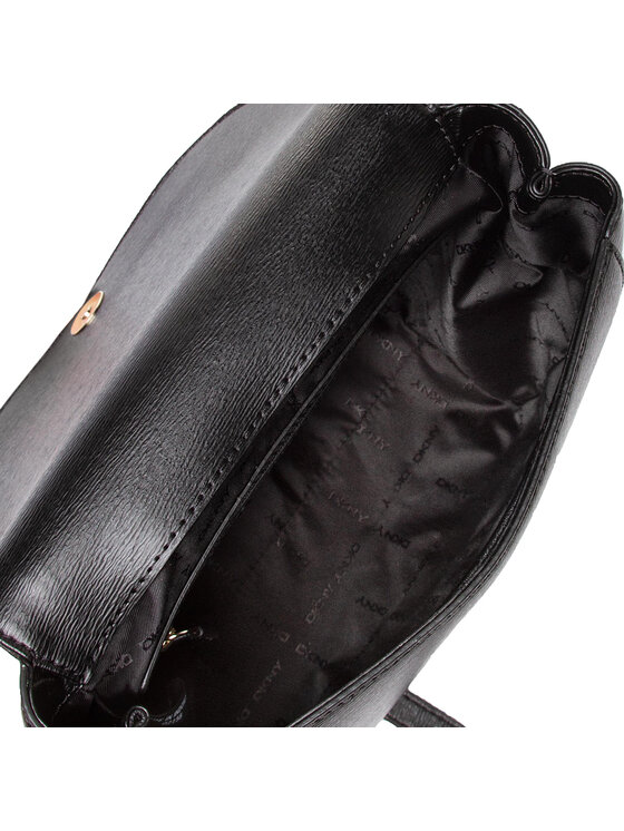 DKNY Plecak DKNY Bryant Flap Backpack R21K3R76 Czarny
